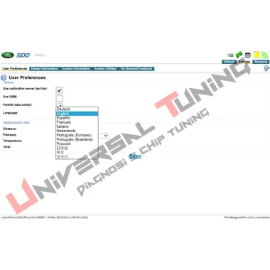 SDD Jaguar-Land Rover