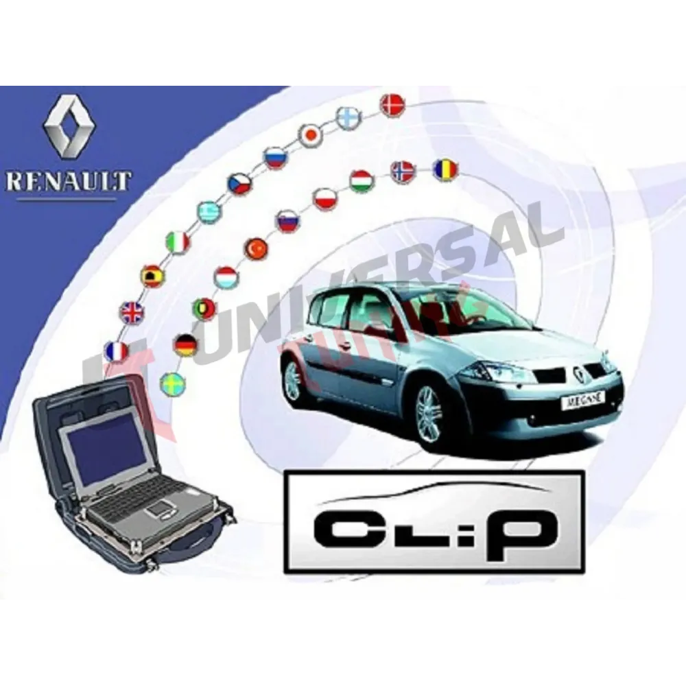 Aggiornamento Renault -Dacia CanClip V234 MULTILINGUA 2024