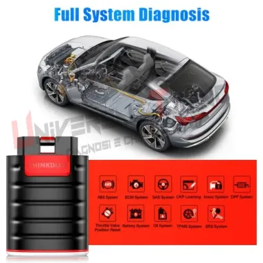 DIAGNOSI MULTIMARCA THINKDIAG 2 PRO 2024 BLUETOOTH + TABLET 10"