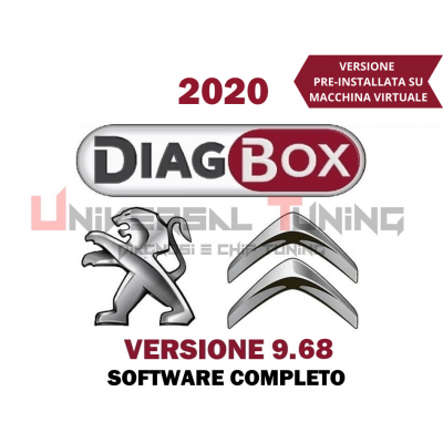 [VMWARE] DIAGBOX v9.68 VERSIONE 2020 AGGIORNAMENTO COMPLETO PER LEXIA 3 PEUGEOT -CITROEN