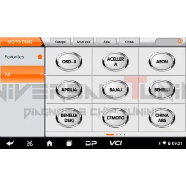 MS50 STD: diagnosi moto multimarca motorcycle diagnostic