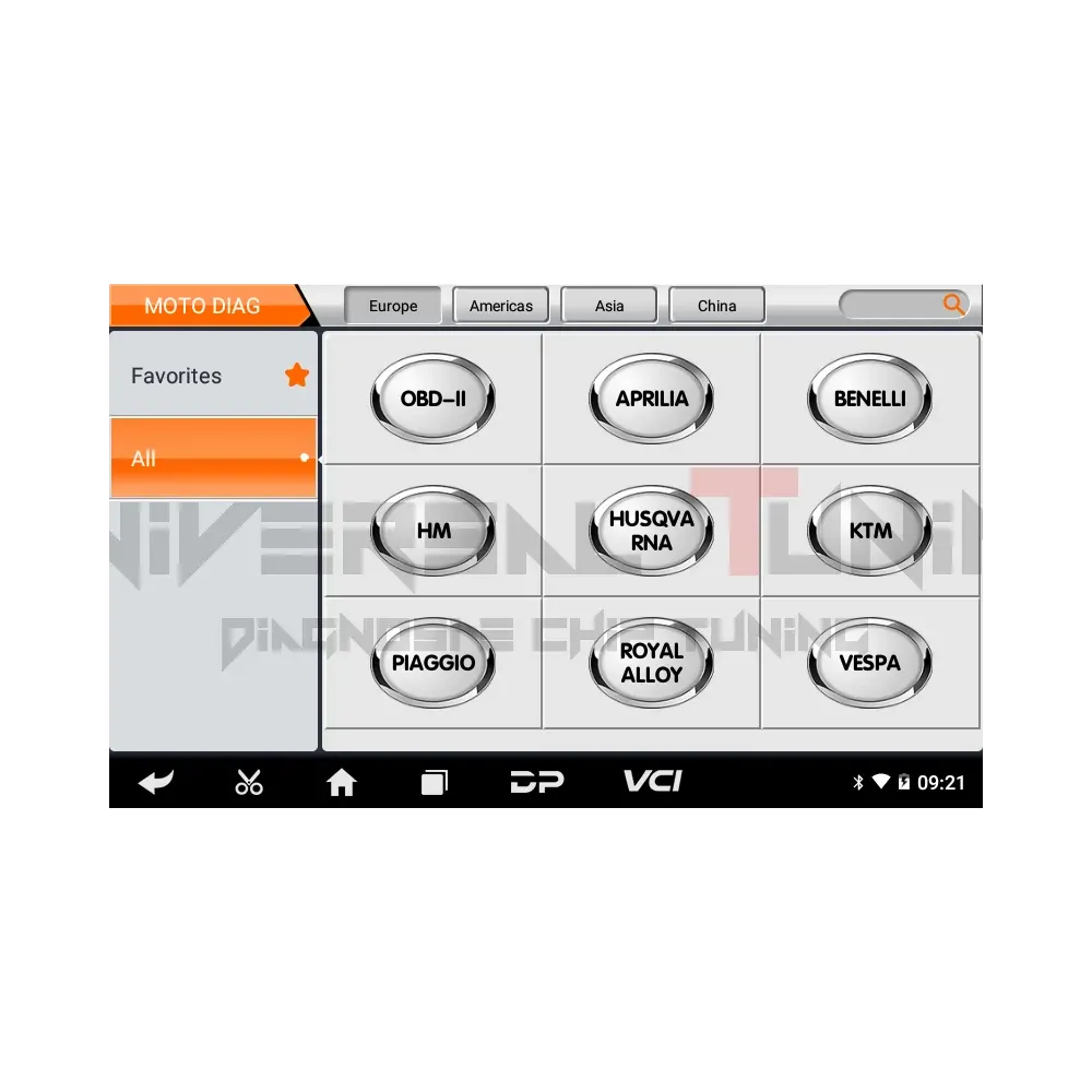 MS50 STD: diagnosi moto multimarca motorcycle diagnostic