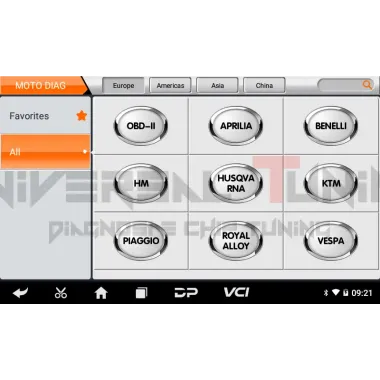 MS50 STD: diagnosi moto multimarca motorcycle diagnostic