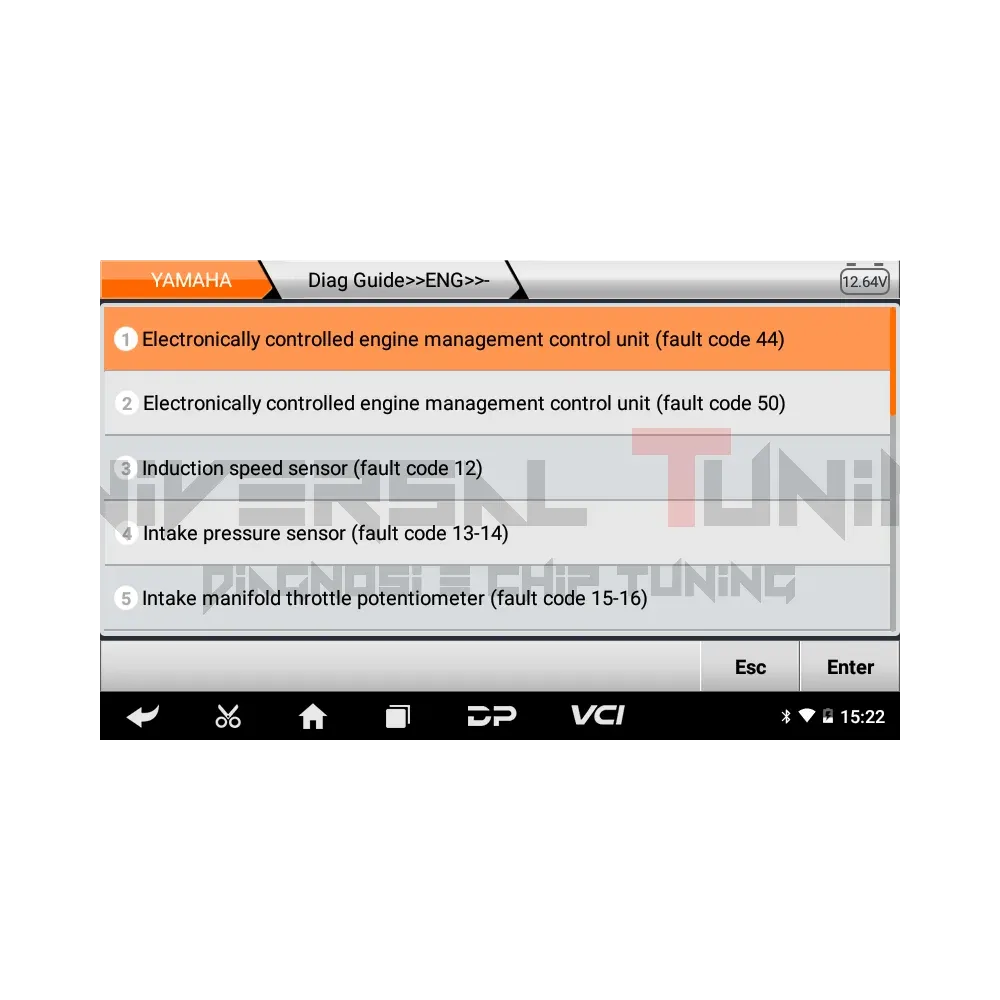 MS50 STD: diagnosi moto multimarca motorcycle diagnostic
