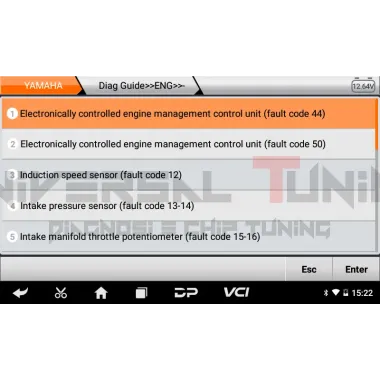 MS50 STD: diagnosi moto multimarca motorcycle diagnostic