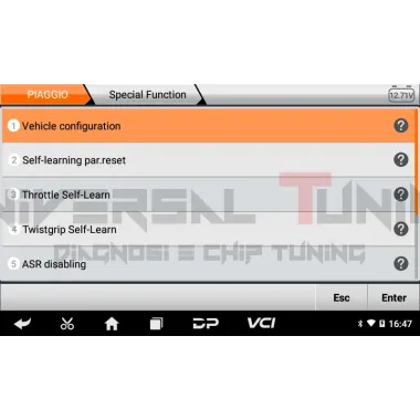 MS50 STD: diagnosi moto multimarca motorcycle diagnostic