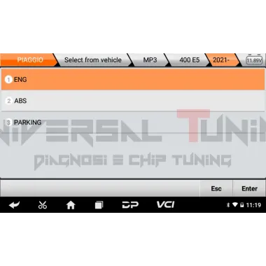 MS50 STD: diagnosi moto multimarca motorcycle diagnostic