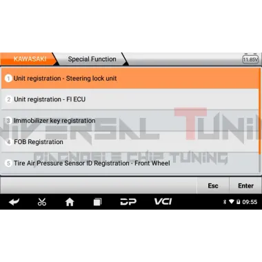 MS50 STD: diagnosi moto multimarca motorcycle diagnostic