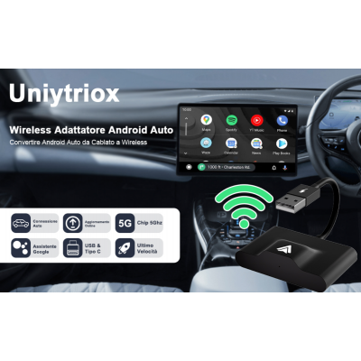 Adattatore wireless per android auto USB