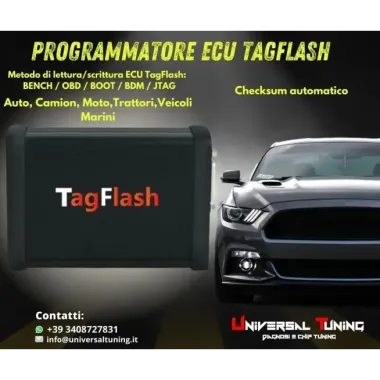 Programmatore ECU TAGFLASH per auto camion moto trattori barche
