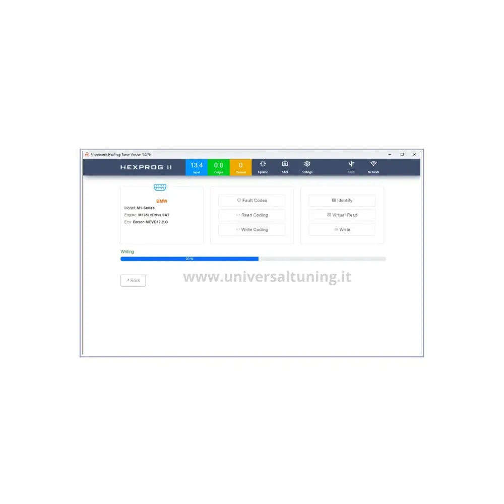 HEXPROG II programmatore ECU per auto camion moto barche