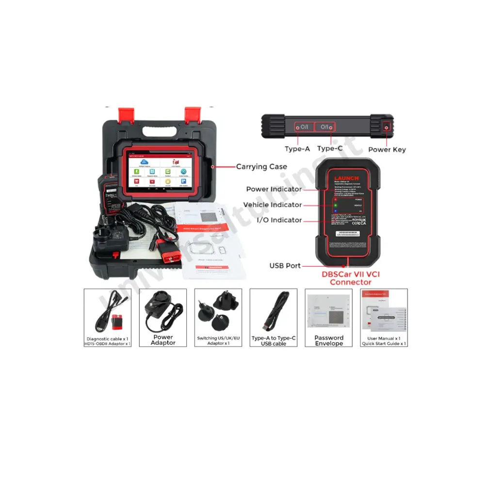 LAUNCH CRP919EBT DIAGNOSI COMPLETA LAUNCH BLUETOOTH MULTIMARCA PER AUTO + SGW FCA ONLINE