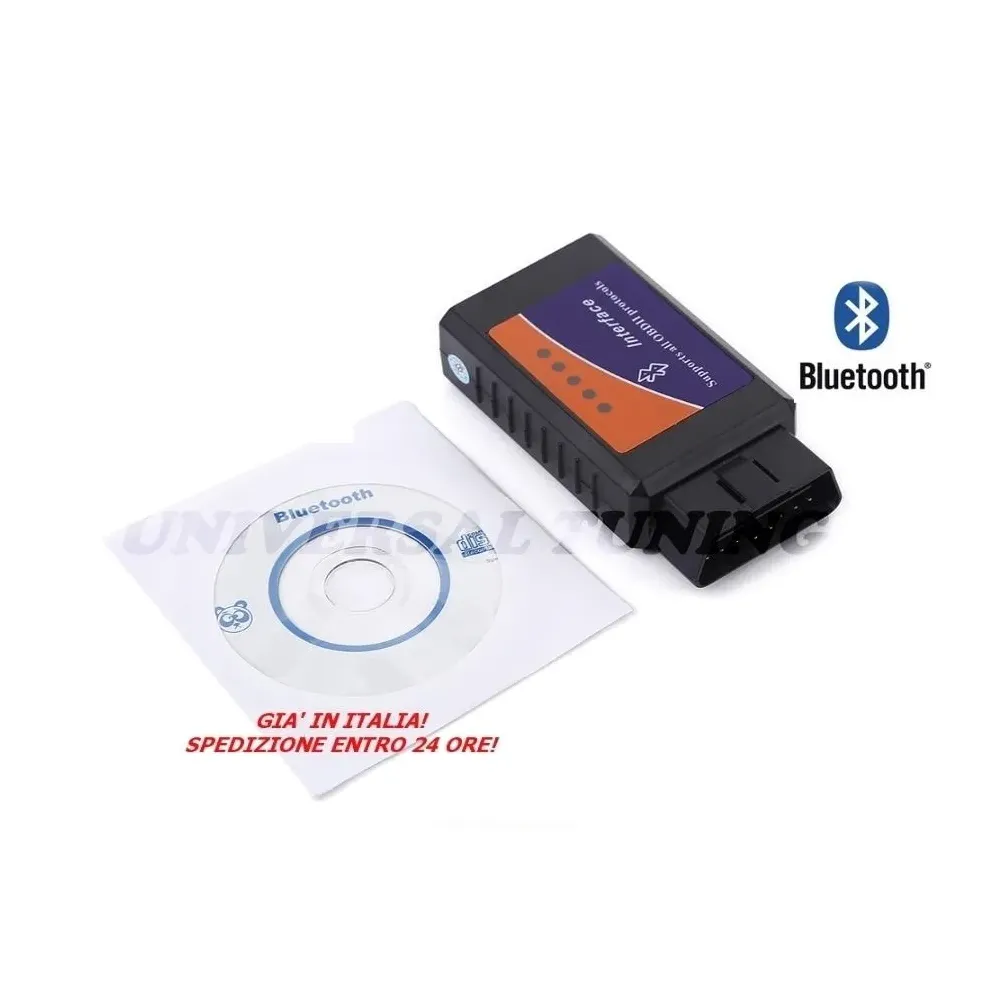 AUTODIAGNOSI SCANNER AUTO BLUETOOTH DIAGNOSI MOTORE - PC E ANDROID MULTIMARCA 
