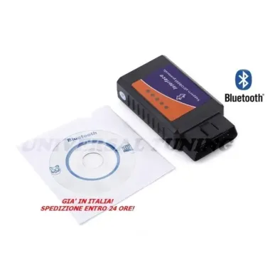 AUTODIAGNOSI SCANNER AUTO BLUETOOTH DIAGNOSI MOTORE - PC E ANDROID MULTIMARCA 