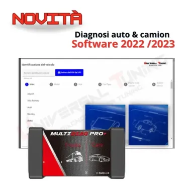 AUTODIAGNOSI MULTIMARCA 3in1 AUTO CAMION 2022 MULTIDIAG PRO BLUETOOTH PROFESSIONALE