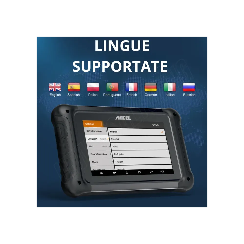 ANCEL DP500 PROGRAMMATORE CHIAVI AUTO 3 IN 1 MULTIMARCA