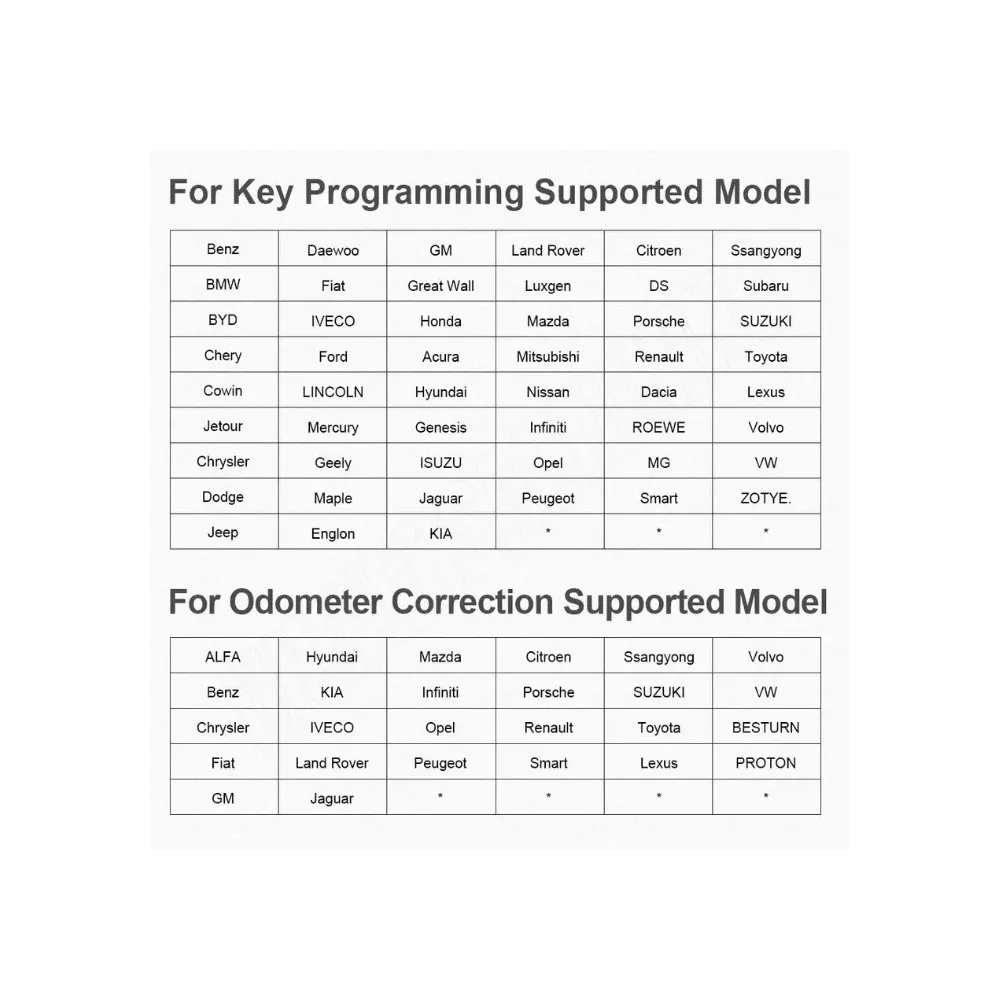 ANCEL DP500 PROGRAMMATORE CHIAVI AUTO 3 IN 1 MULTIMARCA