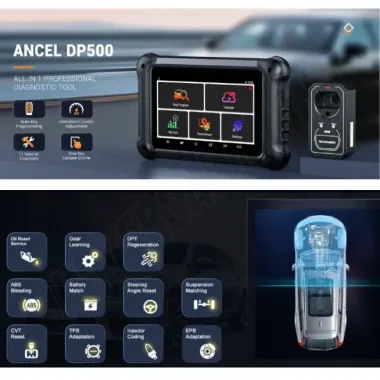 ANCEL DP500 PROGRAMMATORE CHIAVI AUTO 3 IN 1 MULTIMARCA