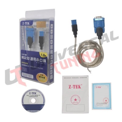 Z-TEK USB1.1 To RS232 Convert Connector per Honda HDS, MB STAR C3, NEC COM