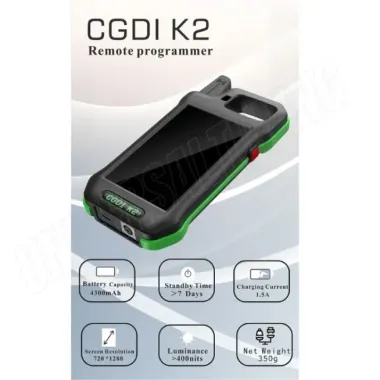 CGDl K2 PROGRAMMATORE CHIAVI AUTO MULTIFUNZIONE  96Bit ID48