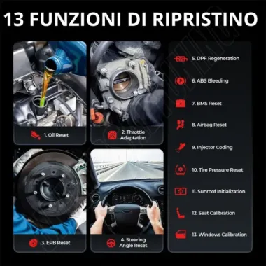 TOPDON TOPSCAN PRO DIAGNOSI MULTIMARCA + SBLOCCO SGW