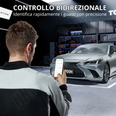 TOPDON TOPSCAN PRO DIAGNOSI MULTIMARCA + SBLOCCO SGW