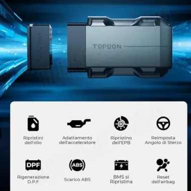 TOPDON TOPSCAN PRO DIAGNOSI MULTIMARCA + SBLOCCO SGW