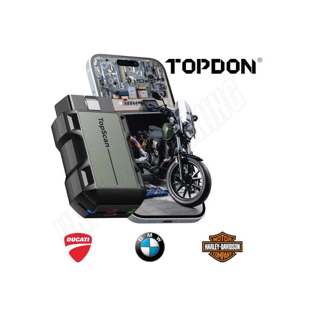 TOPDON MOTO TOPSCAN MULTIMARCA PER DUCATI-BMW-HARLEY DAVIDSON