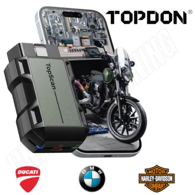 TOPDON MOTO TOPSCAN MULTIMARCA PER DUCATI-BMW-HARLEY DAVIDSON