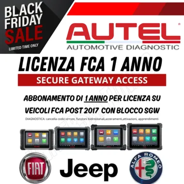 LICENZA AUTEL PER ACCESSO AL SECURE GATEWAY FCA/STELLANTIS