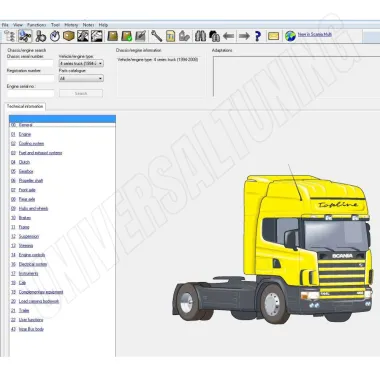 SCANIA MULTI Ricambi e Manuali Professionali 2024