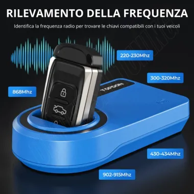 TOPDON T-NINJA PRO DIAGNOSI E PROGRAMMAZIONI CHAVI