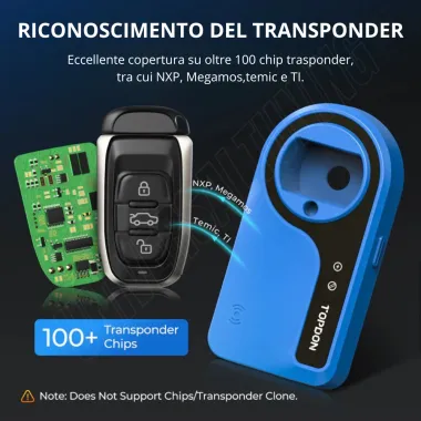 TOPDON T-NINJA PRO DIAGNOSI E PROGRAMMAZIONI CHAVI