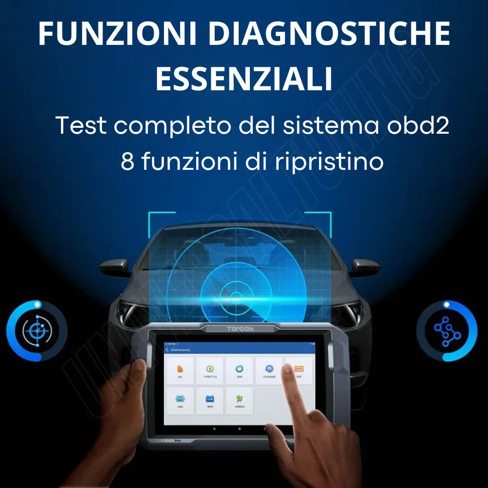 TOPDON T-NINJA PRO DIAGNOSI E PROGRAMMAZIONI CHAVI