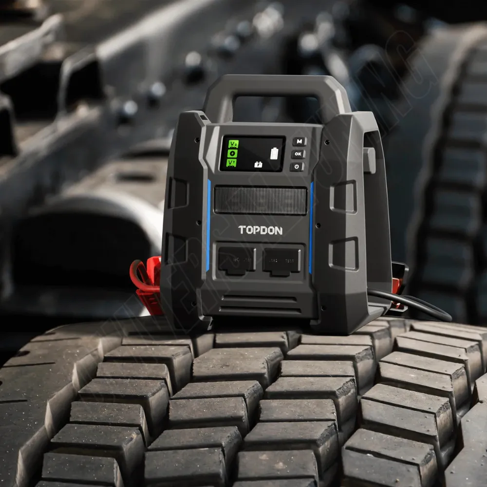 TOPDON V4500 Avviatore di Emergenza veicoli DIESEL/BENZINA AUTO, MOTO, CAMION  e ALTRI VEICOLI