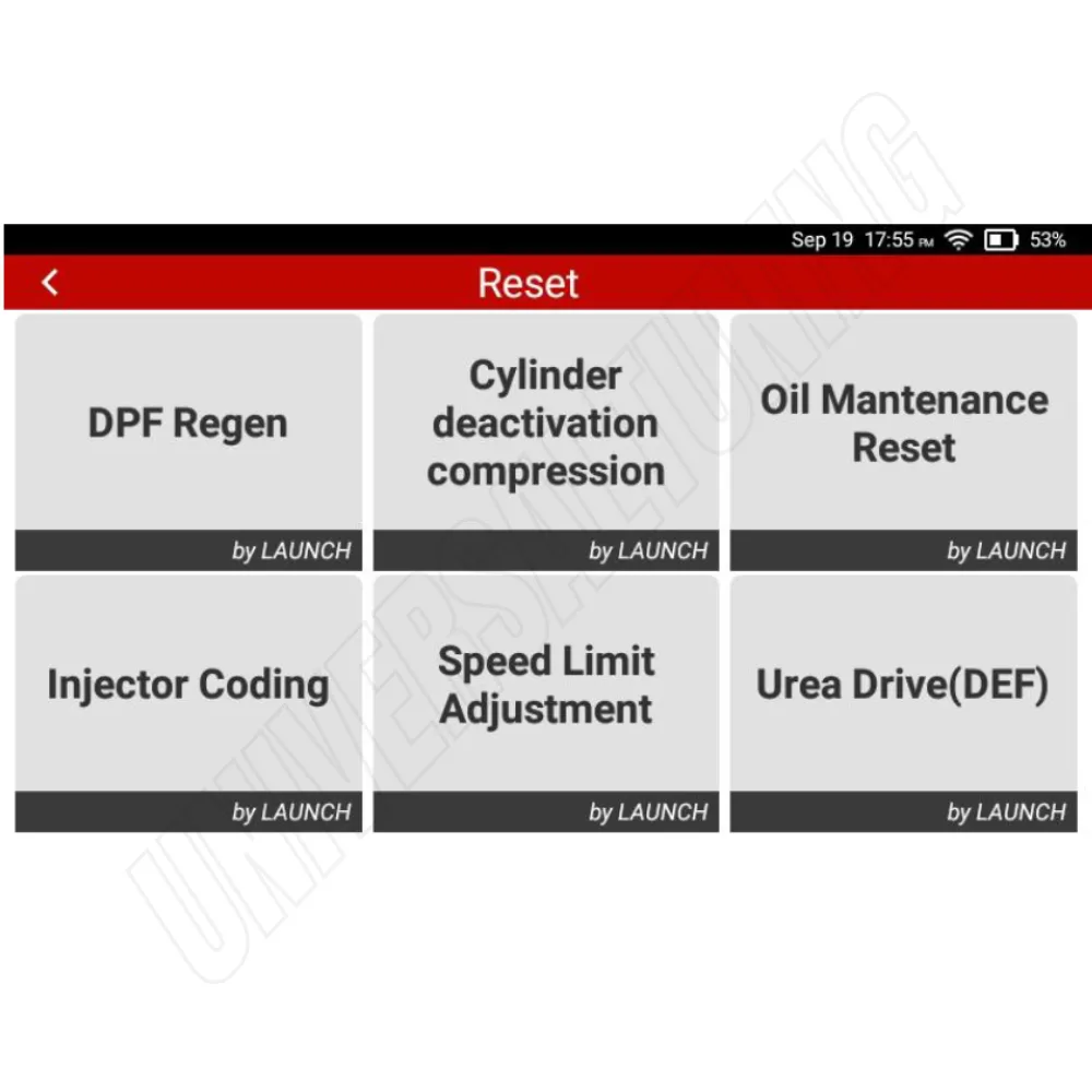 LAUNCH CRP129HD DIAGNOSI MULTIMARCA CAMION, VAN, AUTOBUS, MEZZI INDUSTRIALI