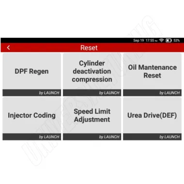 LAUNCH CRP129HD DIAGNOSI MULTIMARCA CAMION, VAN, AUTOBUS, MEZZI INDUSTRIALI