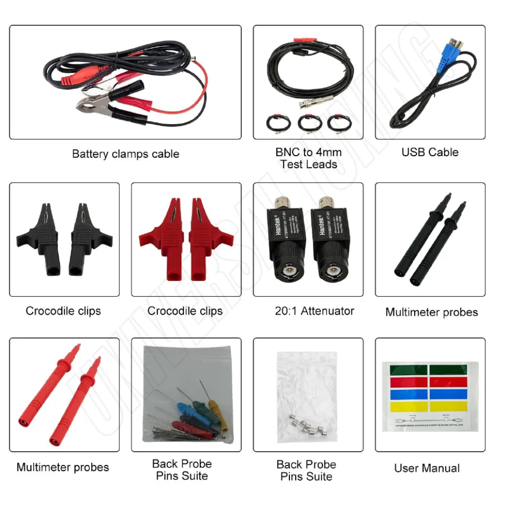 LAUNCH X-431 Oscilloscope O2-2 Scopebox – Oscilloscopio Digitale Automobilistico a 4 Canali