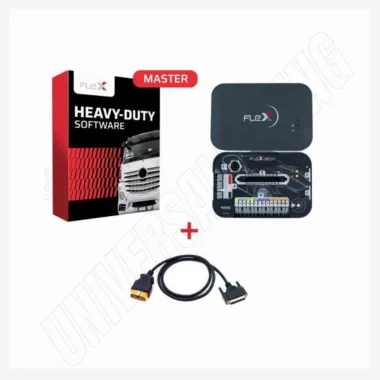 FLEX MASTER PROGRAMMATORE ECU + PACCHETTO MEZZI PESANTI (camion, autobus, macchine movimento terra e trattori)