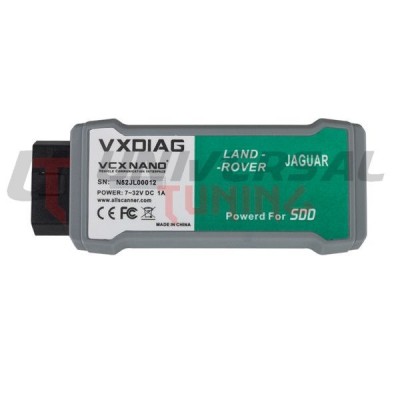 VXDIAG VCX NANO per Land Rover e  Jaguar Software V160