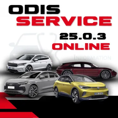 DIAGNOSI SPECIFICA 6154 GRUPPO TEDESCO SOFTWARE ITALIANO ODIS V 25.0.3 - 2025