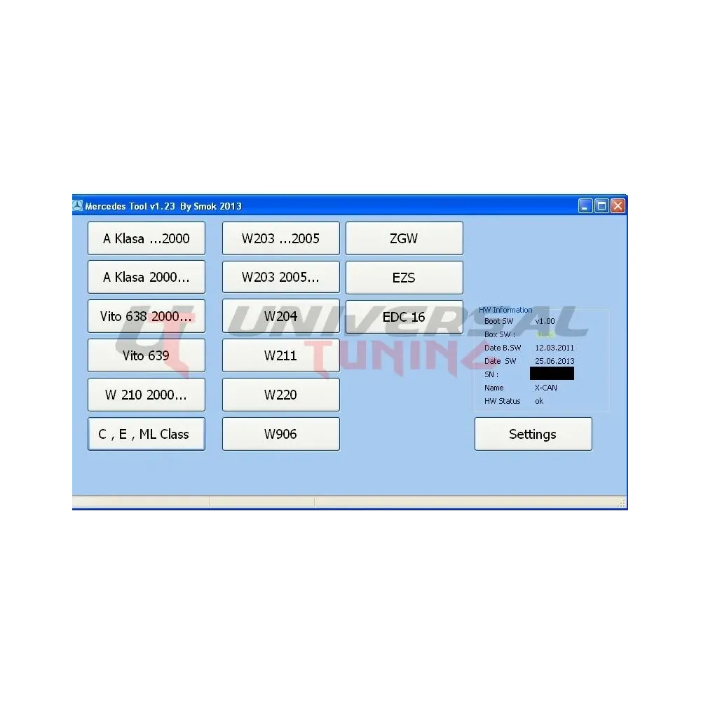 SMOK XCAN FULL TOOL EUROPEO