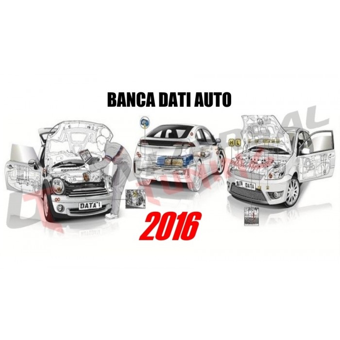 SOFTWARE BANCA DATI  2016.3 DATI TECNICI AUTO DATABASE AGGIORNATO ITALIANO